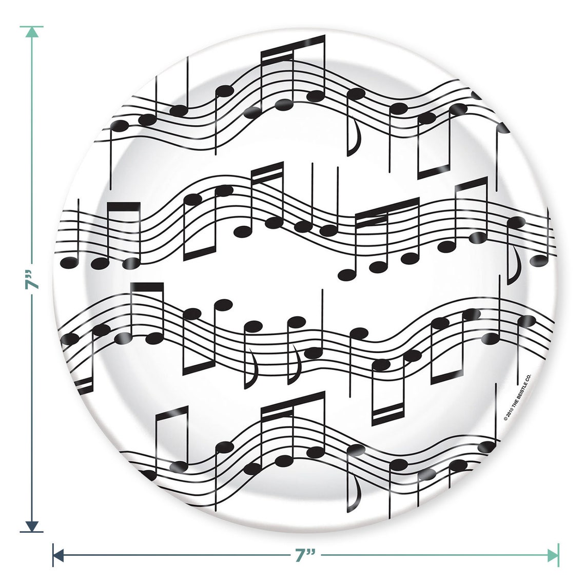 Musical Party Music Note Paper Dessert Plates Napkins Table Etsy