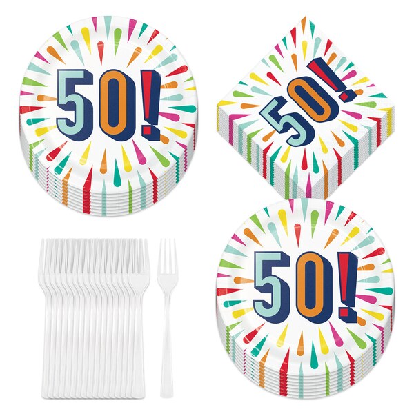 Womens 50th Birthday Plates Etsy
