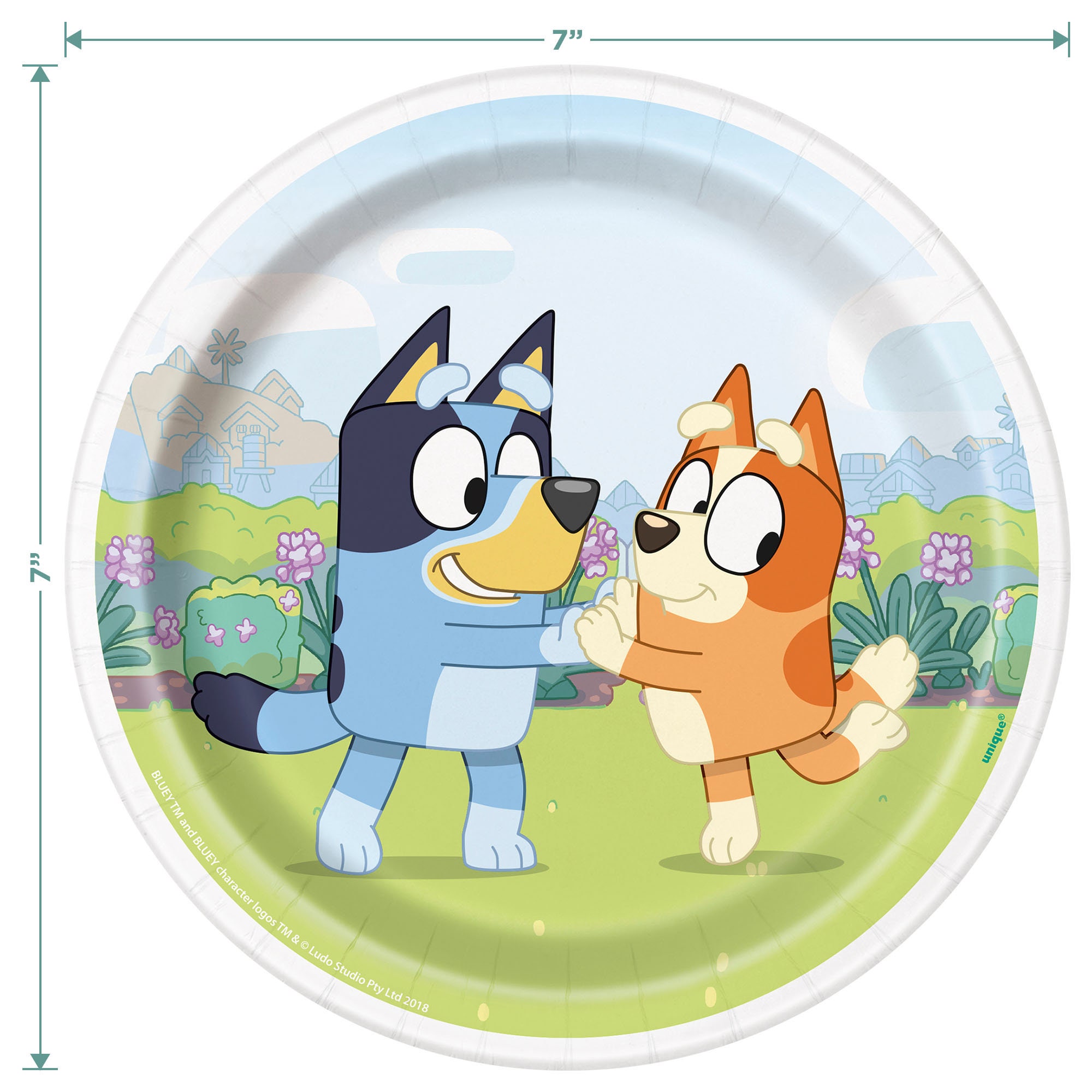 Bluey Plates & Napkins Set