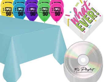 90s Hip Hop and R&B Album Cover Confetti Party Decorations - Etsy