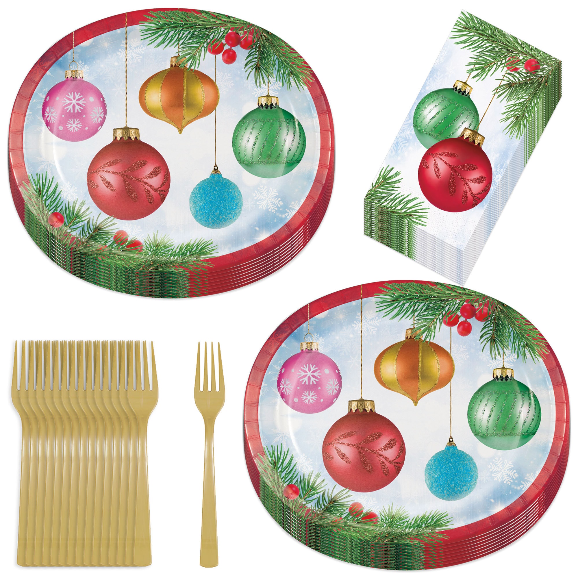 8pcs Christmas Paper Plates, Reindeer Paper Plates, Disposable Christmas  Rudolph Paper Dinner Plates, Decorative Party Plates For Holiday New Year  Events Dining Kitchen Tableware, High-quality & Affordable