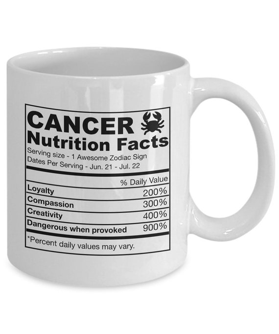 Cancer Coffee Mug Cancer Zodiac Mug Cancer Gift Cancer Etsy