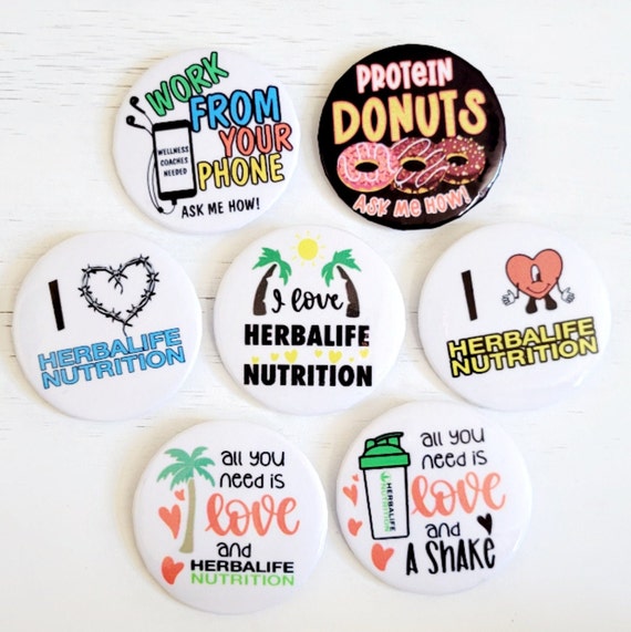 Herbalife Pin Set | Etsy