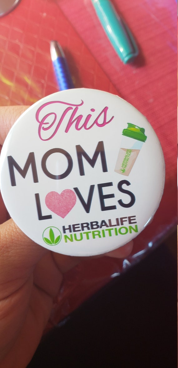Herbalife Mom Button Etsy