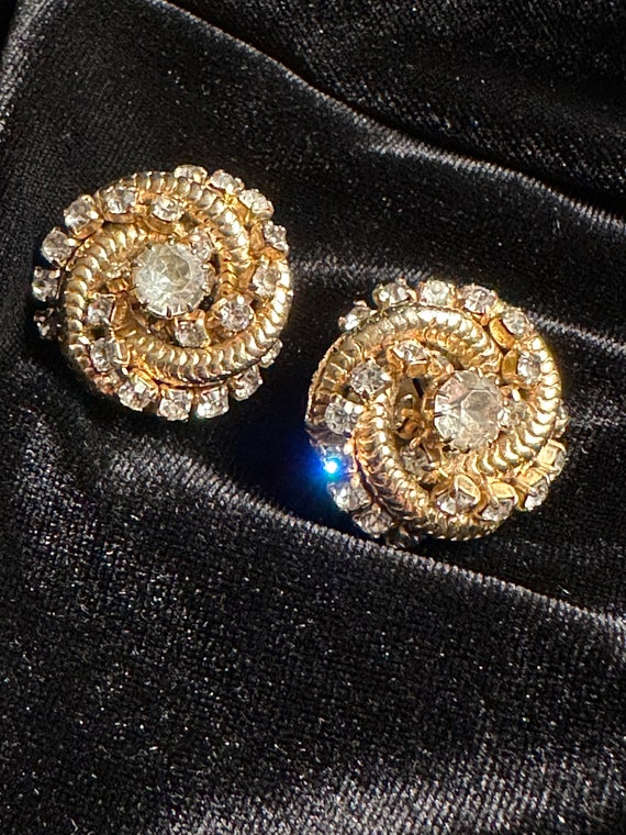 Hattie Carnegie Clip Earrings