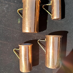 Copper Measuring Cups