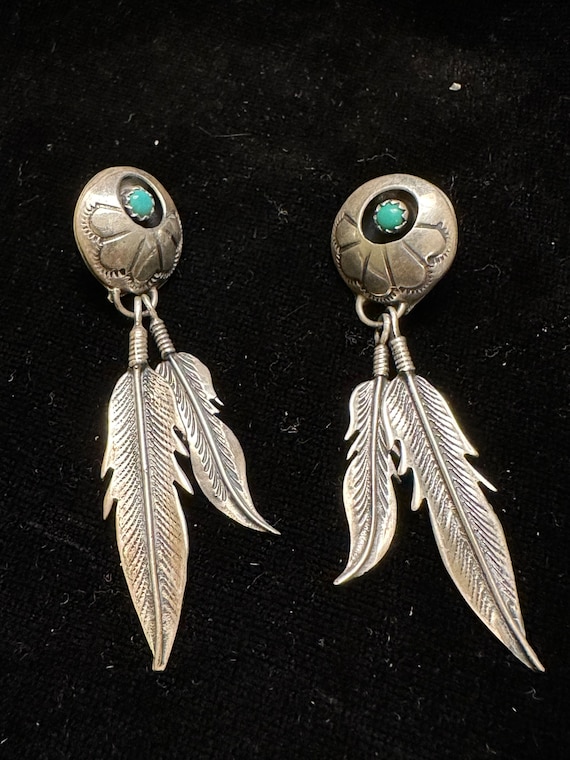Native American Sterling Earrings