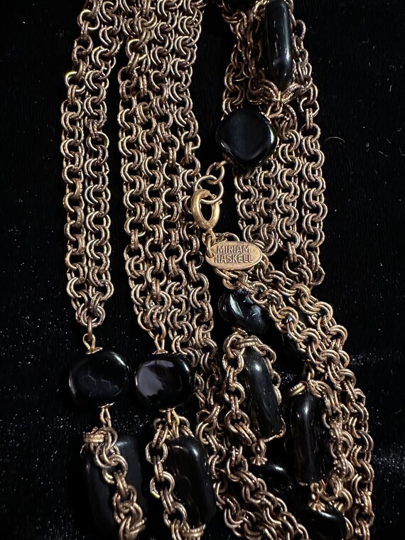 Miriam Haskell Chain Necklace - image 4