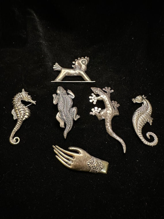 Sterling Brooches