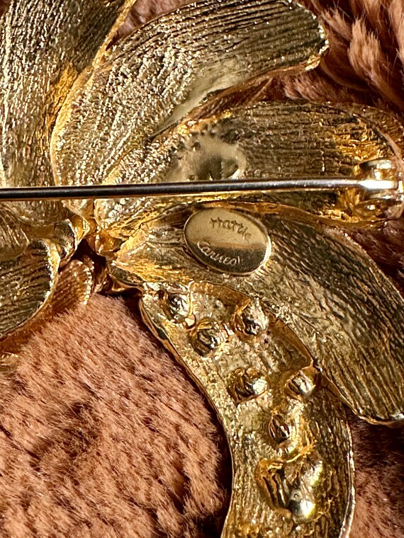 Hattie Carnegie Signed Brooch - image 4