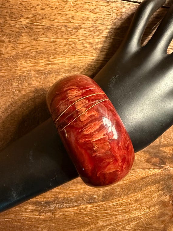 Bakelite Cuff Bracelet - image 1
