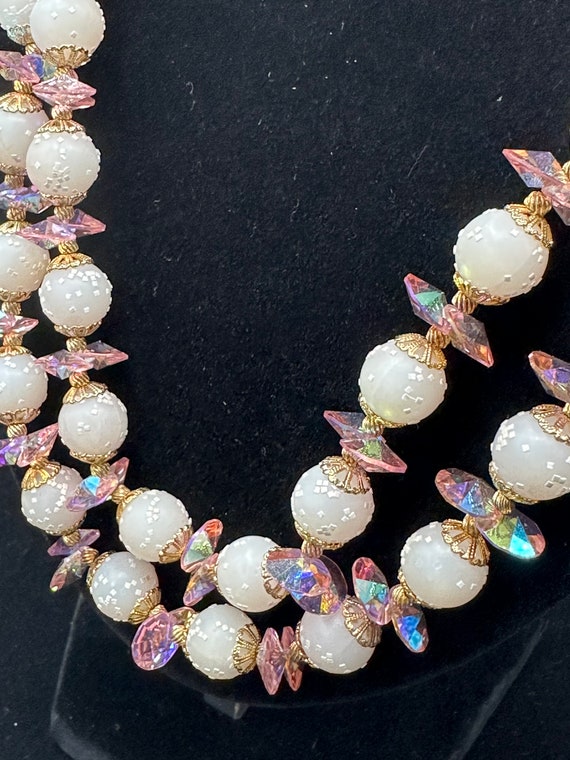 Decorative Pink Necklace - image 8