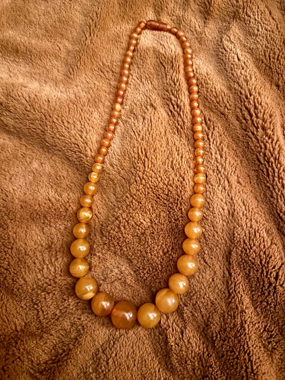 Bakelite Beaded Necklace