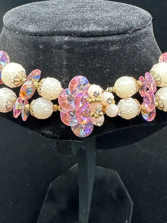 Decorative Pink Necklace - image 9