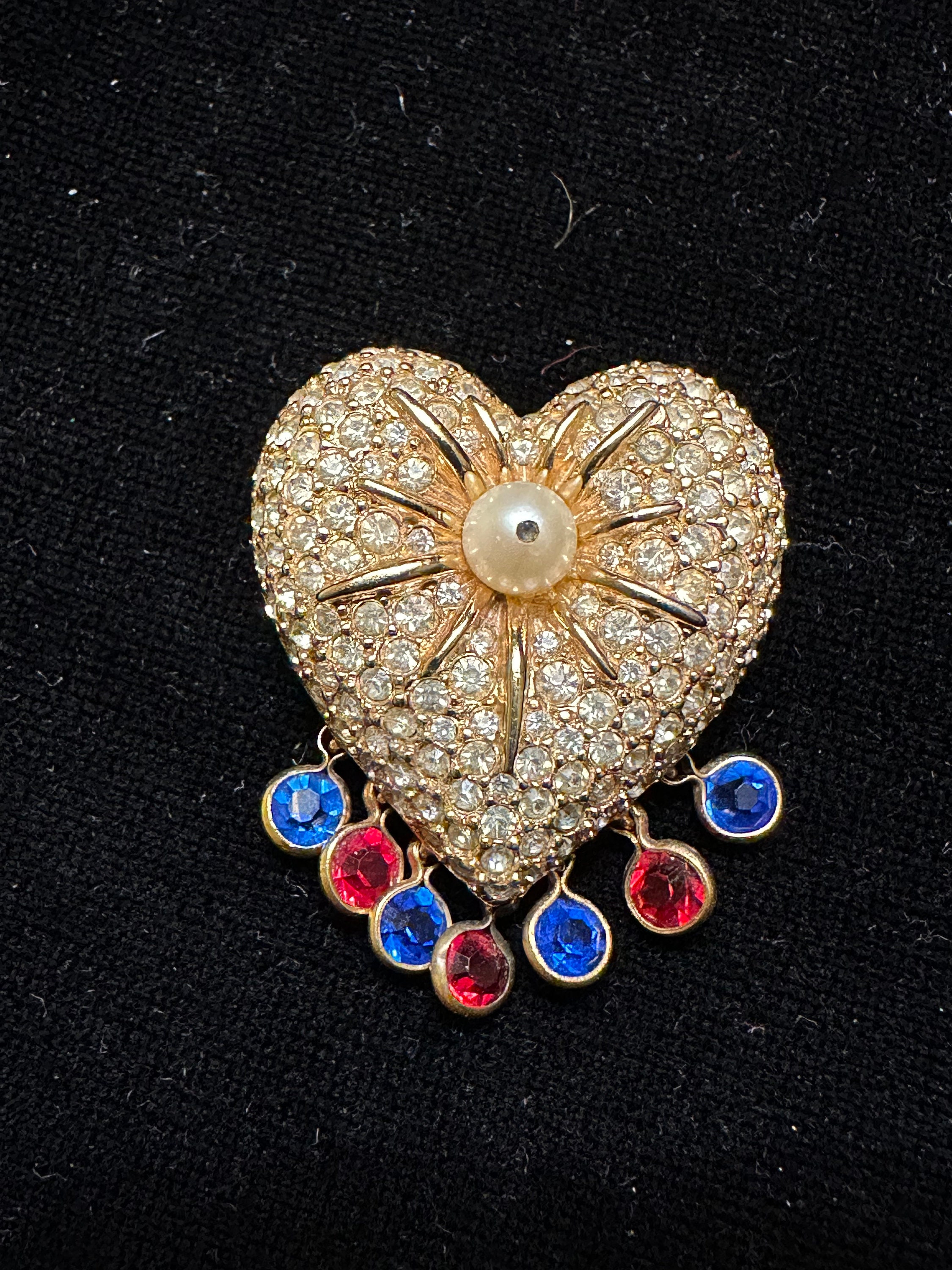 ハート Hattie Carnegie Brooch - Etsy