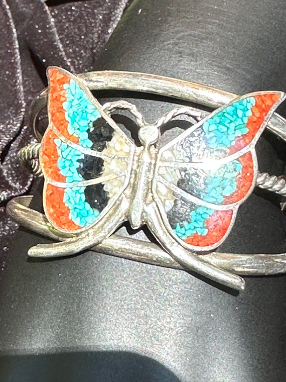 Native American Clamp Bracelet - image 9