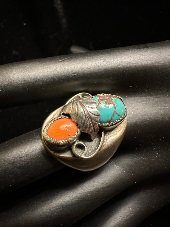 Native American Turquoise Ring - image 1