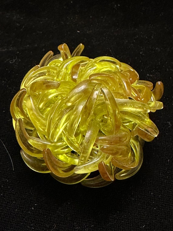 Celluloid Brooch