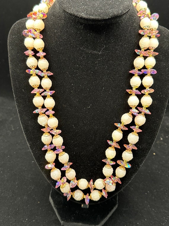 Decorative Pink Necklace - image 5