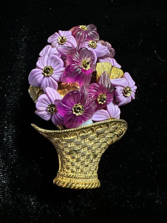 Miriam Haskell Brooch - image 1