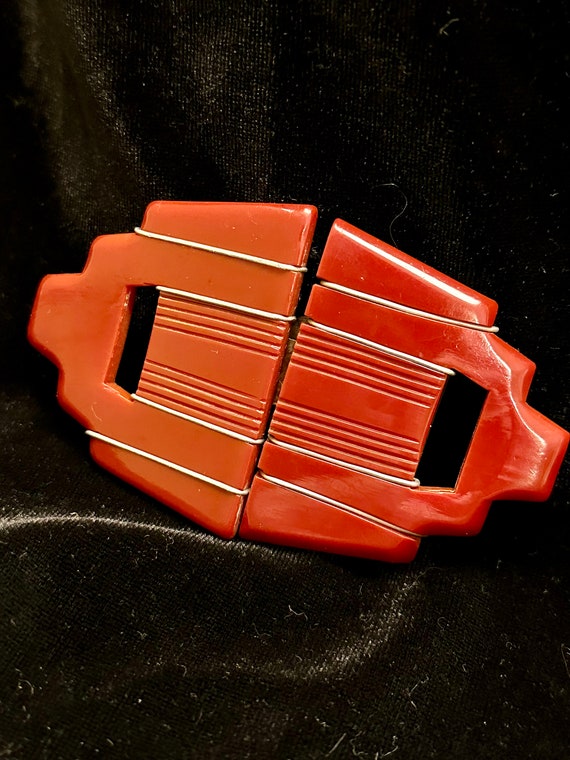 Bakelite Belt Buckle