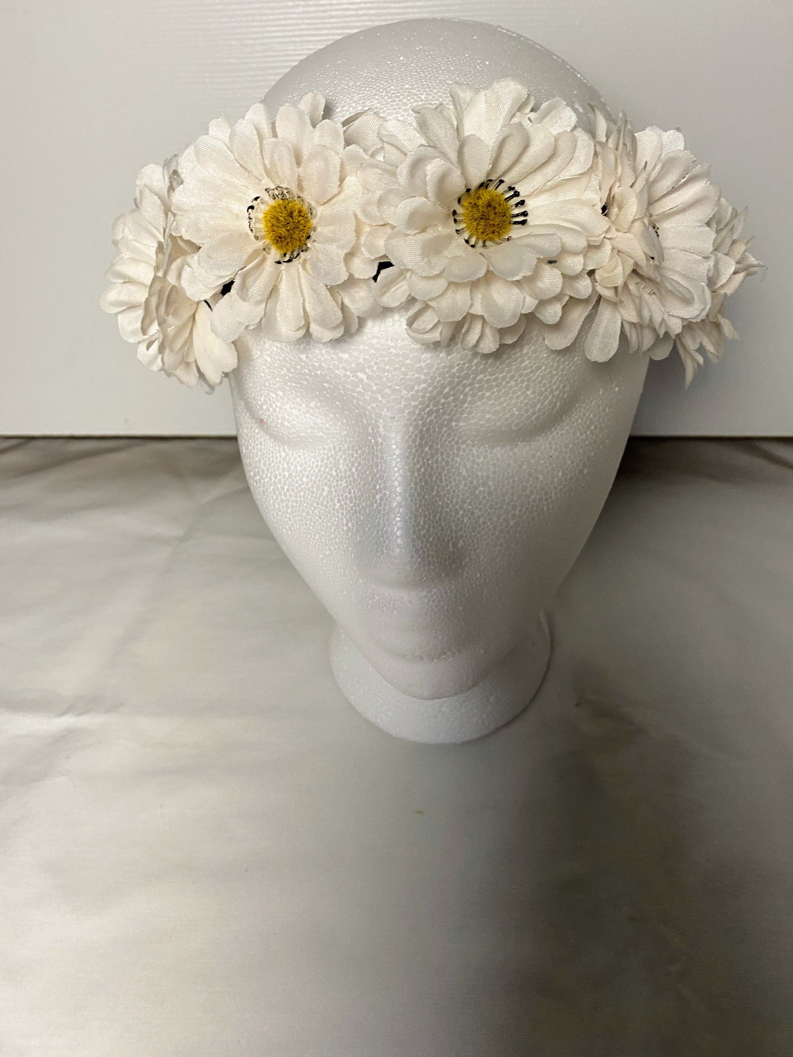 Daisy flower crown daisy floral headband daisy floral crown Etsy