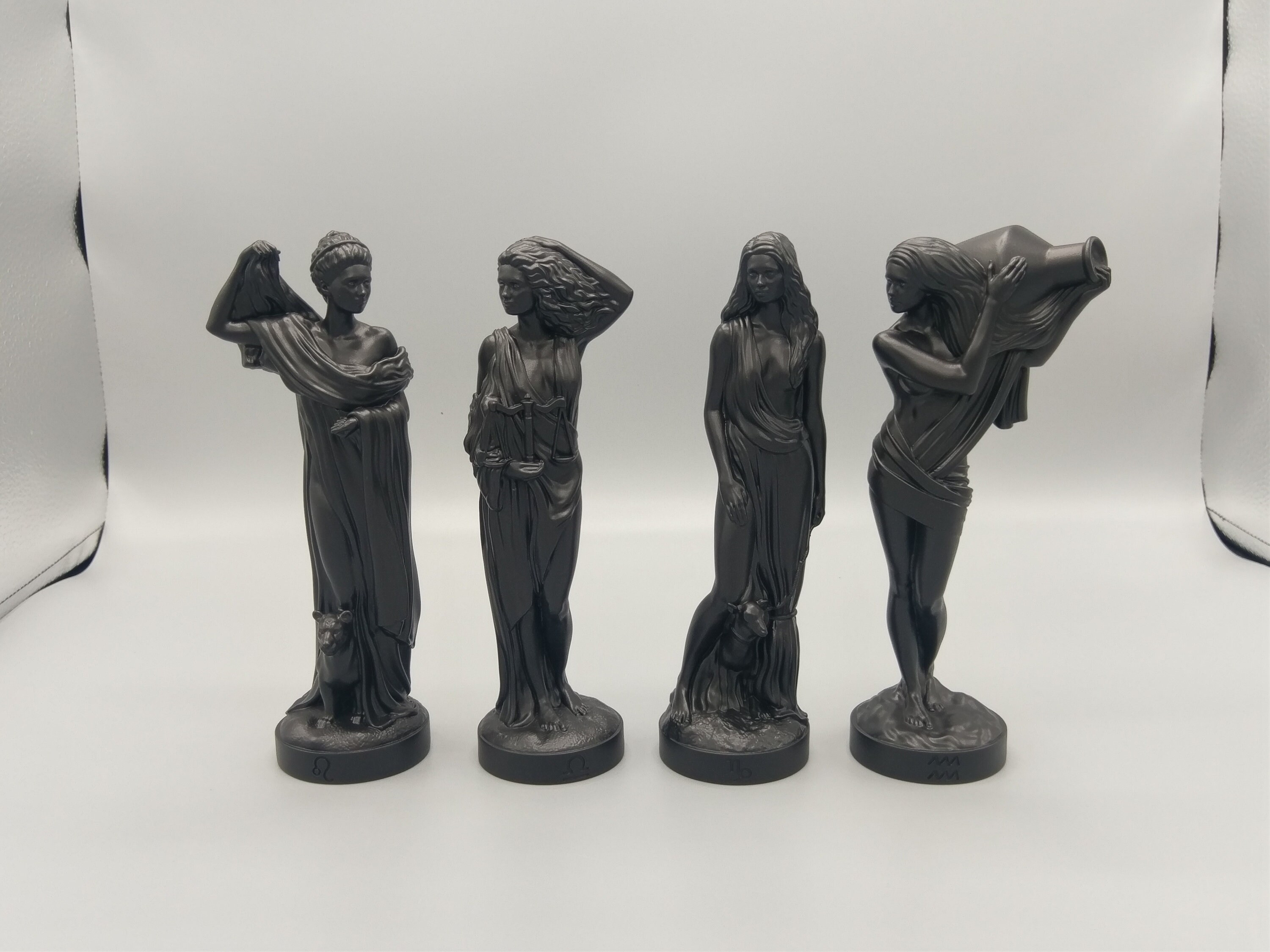 Zodiac figurines 4 custom mastermodels. Etsy