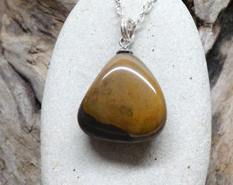 Stone pendant necklace from Lake Superior