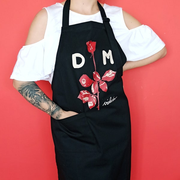 Depeche Mode kitchen apron, protective smock, gift