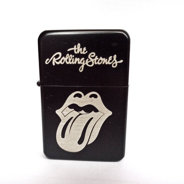 The Rolling Stones metal lighter for fans