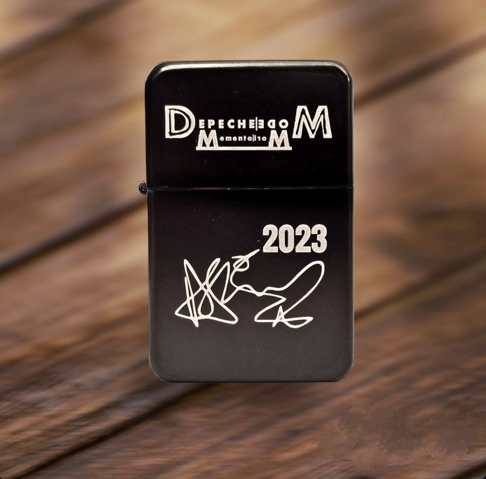 Depeche Mode Lighter (memento Mori 2023) - a Perfect Gift for a