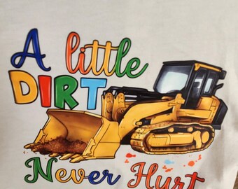 Baseball - A Little Dirt Never Hurt - Comfort Colors Tee