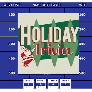 Holiday Jeopardy *FAMILY* 2021