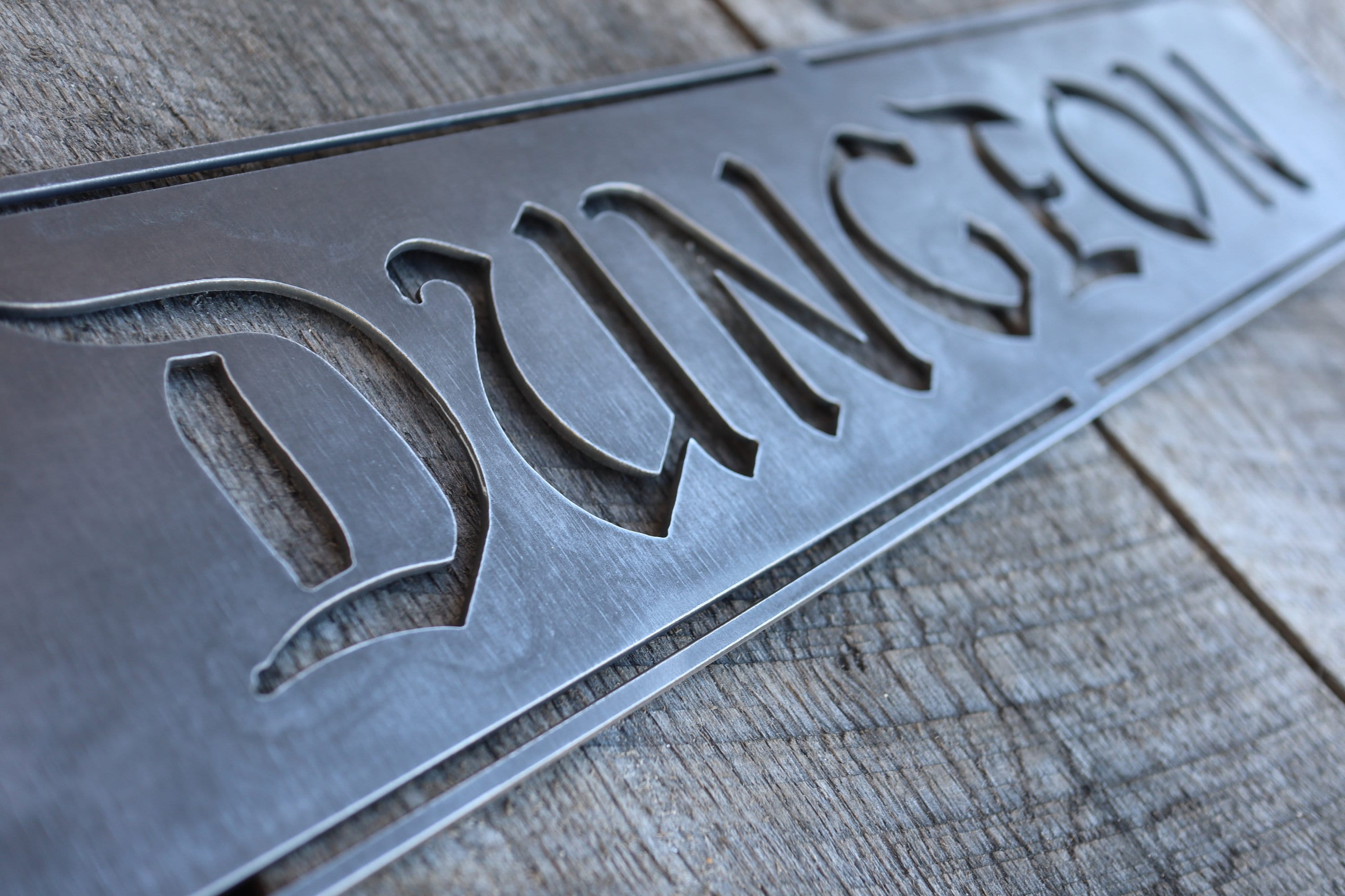 Custom DUNGEON sign - Metal Sign, BDSM, Kink, Adult, Fetish, Personalized Sign