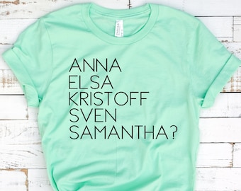 adult elsa shirt