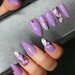 Megan reviewed Reusable Press On Nails - Onyx Nails Design - "Lavender Floral"