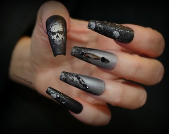 Luxury Reusable Press On Nails Onyx Nails By Onyxnailsdesign