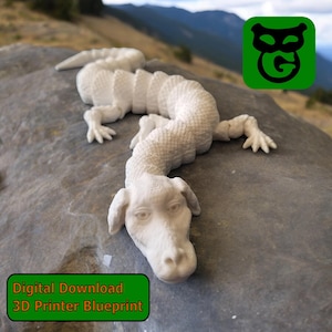 Falkor - L'Histoire sans fin (Plan 3D ; Fuchur)