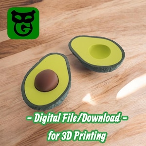 Avocado (3D Blueprint)