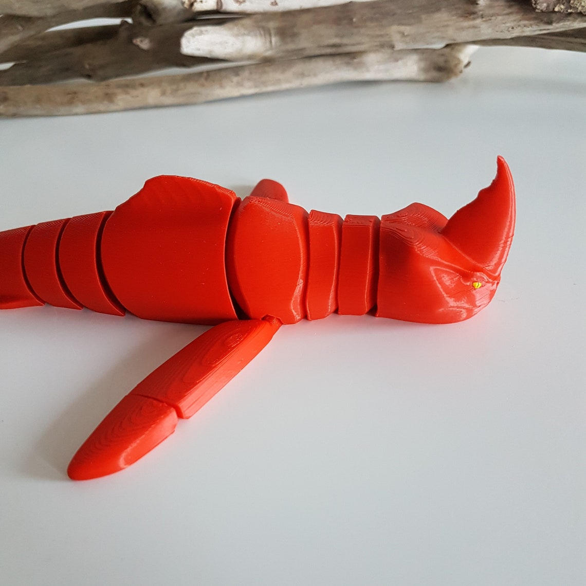 Red Bluster the Sea Beast 3D STL Printinplace No Etsy UK