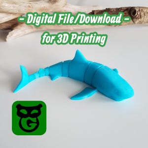 Great White Shark (3D Blueprint)