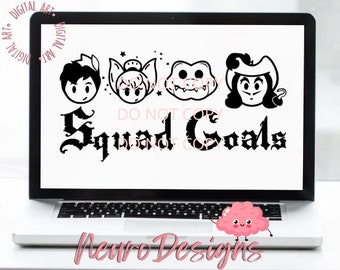 Squad Goals - Peter Pan Inspired - Digital File