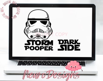 Storm Pooper Dark Side - Digital File