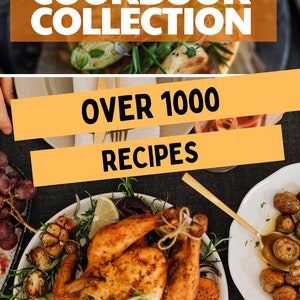 Ultimate Cookbook Recipe Collection Over 1000 Cook Book Recipes Download Ready