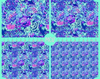 Printed Vinyl, Floral Print Pattern Tumbler Vinyl, Heat Transfer Floral Print, Outdoor Waterproof, Vinyl Sheets, Sticker, Shirt Vinyl #175
