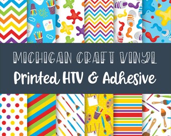ARTISTS Prints  - HTV Vinyl/Printed 651 Vinyl / Printed Vinyl /Printed Outdoor Vinyl / Printed htv/Printed Heat Transfer Vinyl