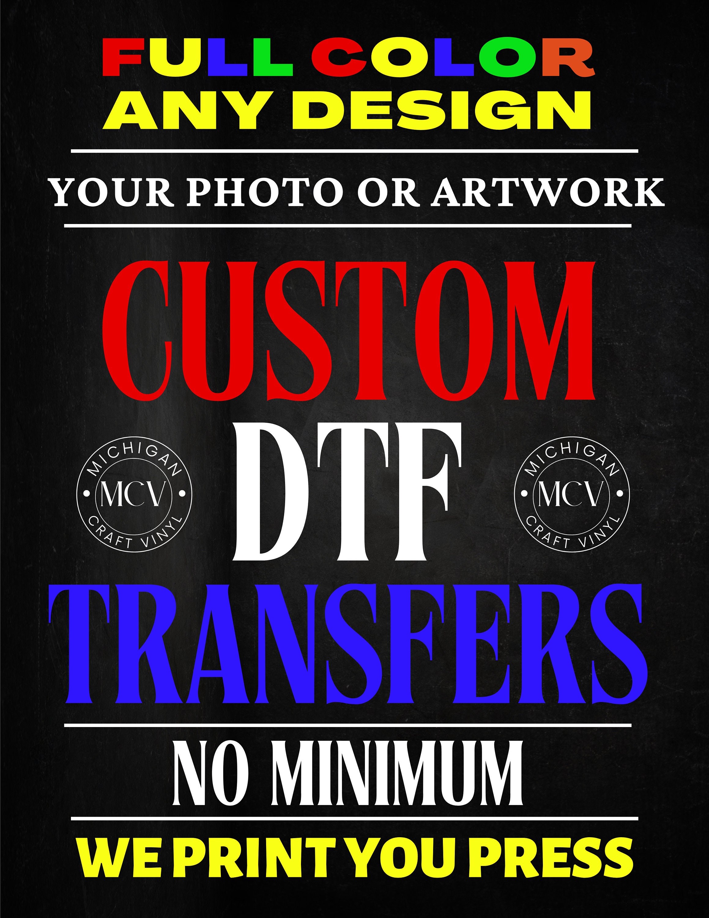 Custom Dtf Transfers