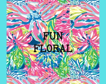 Printed Vinyl, Floral Print Pattern Tumbler Vinyl, Heat Transfer Floral Print, Outdoor Waterproof, Vinyl Sheets, Sticker, Shirt Vinyl #109