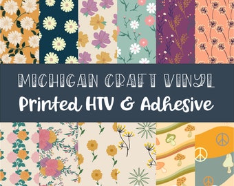BOHO Pattern Printed Vinyl Htv / Printed HTV Vinyl /Printed 651 Outdoor Vinyl / Printed HTV/Printed Heat Transfer Vinyl