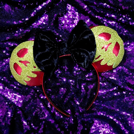 Poison Apple Ears Evil Queen Ears Etsy